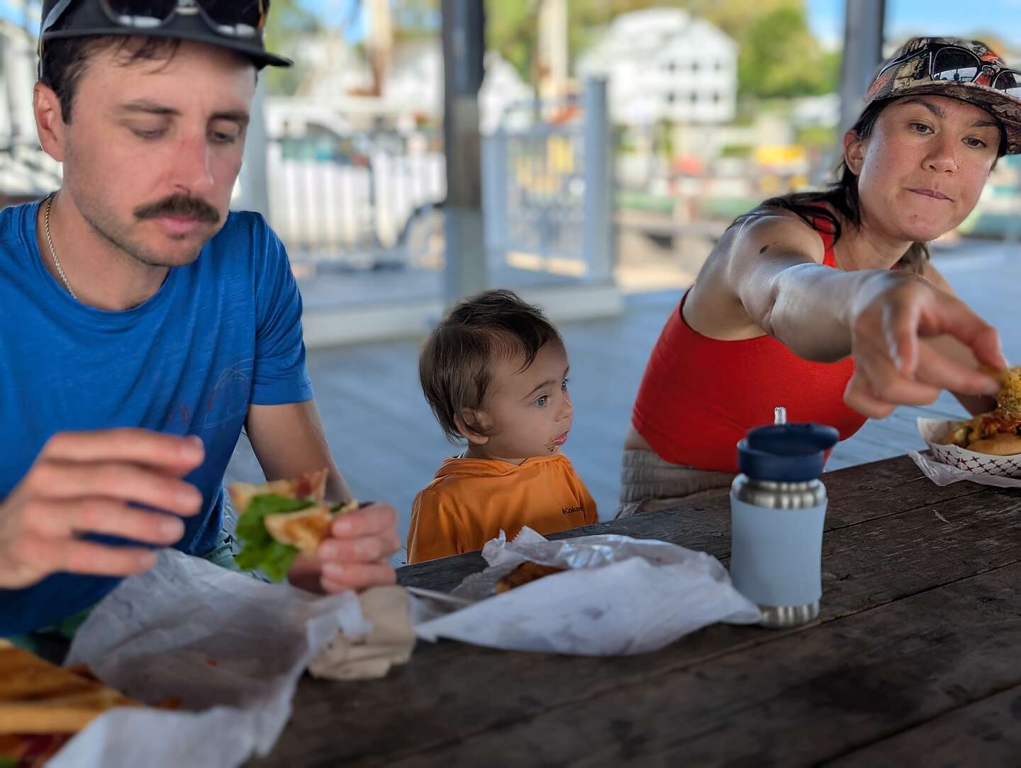 Lunch on the Wharf